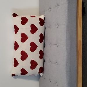 Isaac Mizarahi Heart Pillow